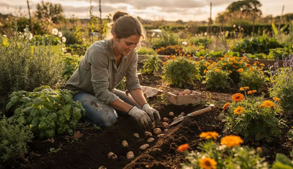 Cultiver des pommes de terre bio en permaculture : guide pour débutants