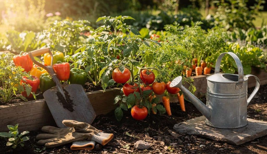 Les outils essentiels pour réussir son potager