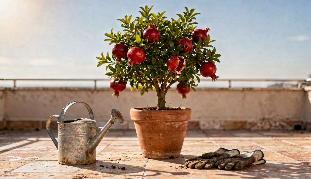 Cultiver le grenadier en pot : conseils pratiques