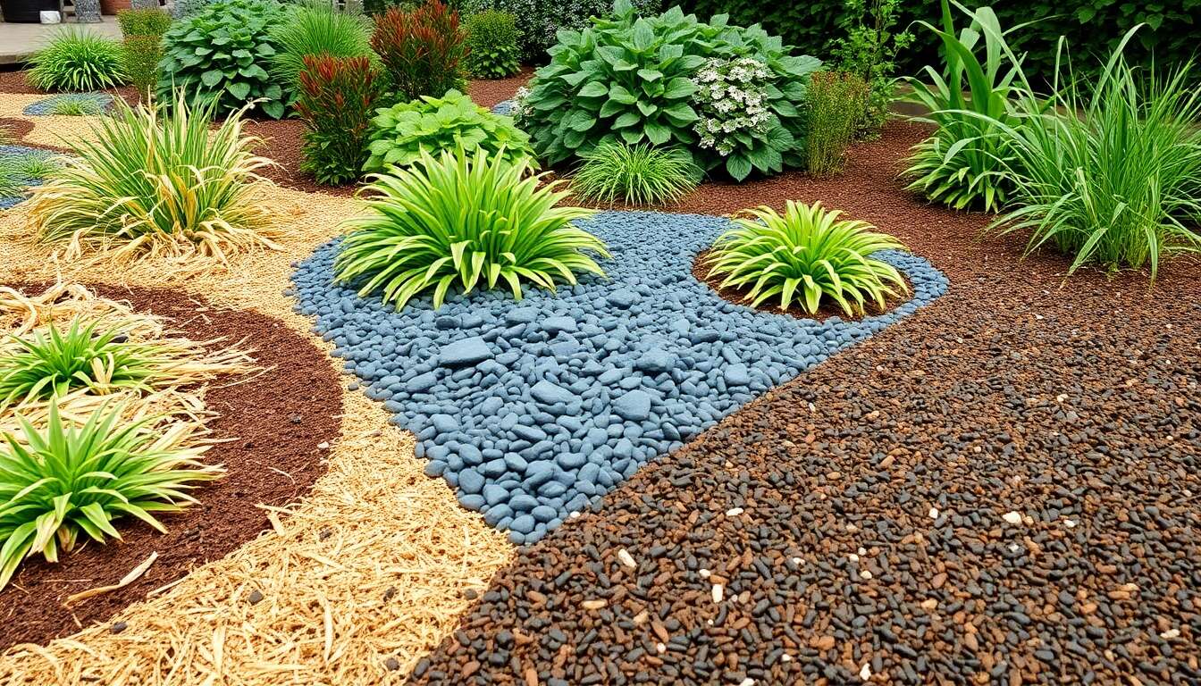 Les types de paillage : v&eacute;g&eacute;tal, min&eacute;ral, synth&eacute;tique