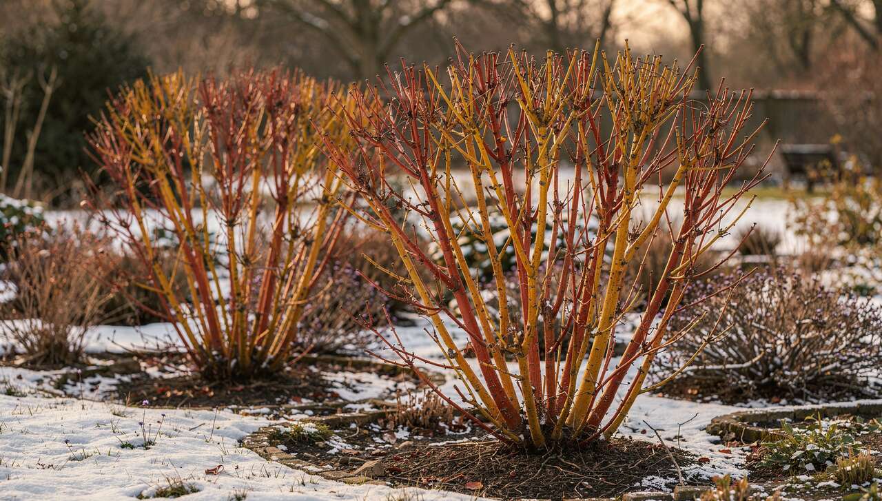 Cornouillers : des bois flamboyants en hiver