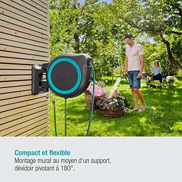 Découvrez l'évaluation complète du dévidoir automatique Gardena RollUp XL : un outil alliant efficacité et praticité pour un jardinage sans effort.