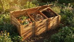 Les incroyables atouts du composteur triple compartiment aéré