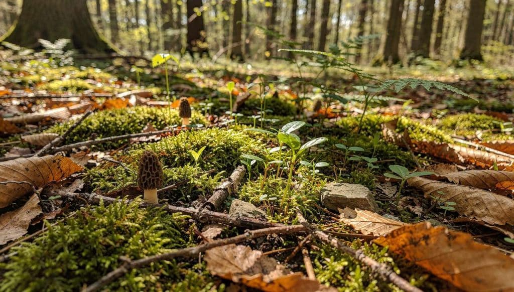 Trouver le sol idéal pour les morilles
