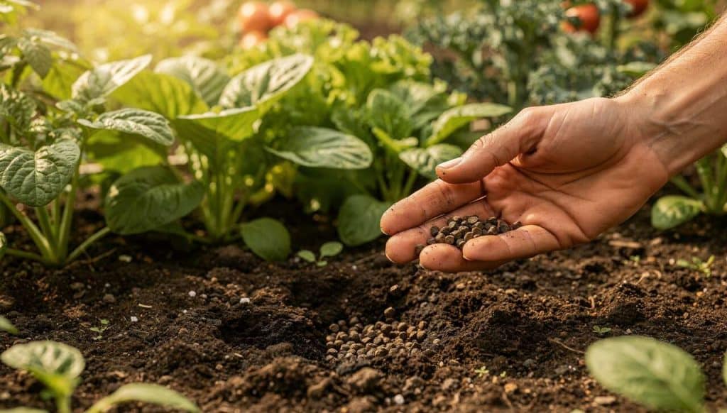 Granulés d'algues marines pour enrichir votre potager