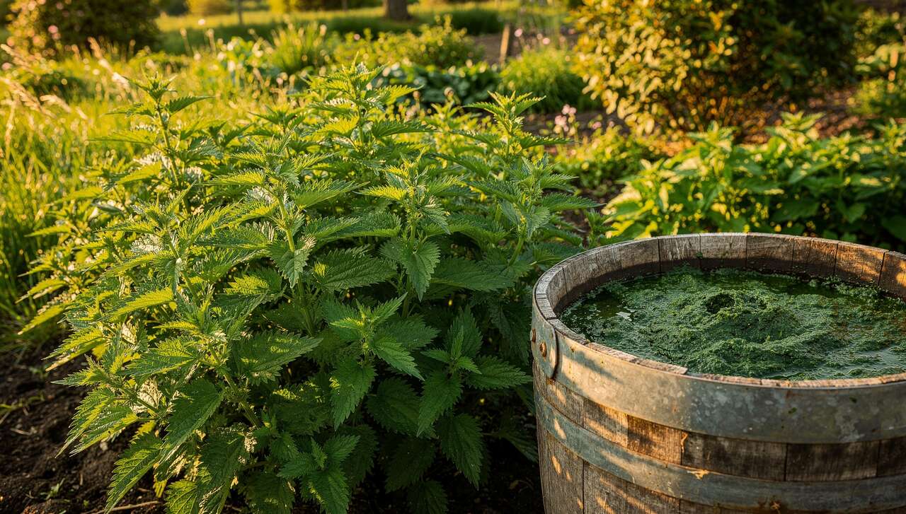 Récolte et préparation des orties