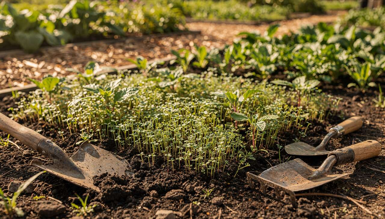 Faux semis : méthode efficace contre les mauvaises herbes