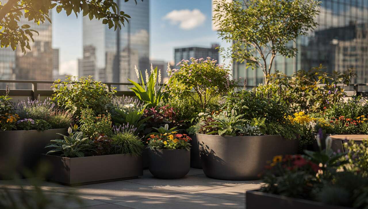 Opter pour des bacs adaptés en taille et en profondeur