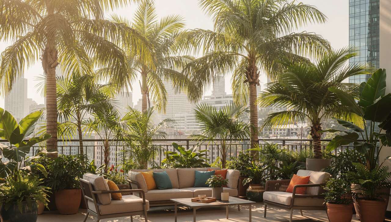 Des palmiers pour sublimer votre espace : balcon et jardin