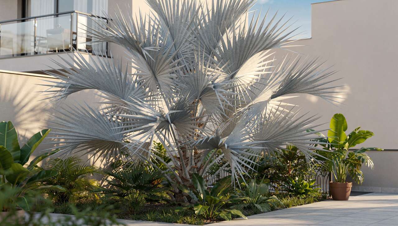 Le palmier bleu du mexique : une touche exotique pour votre jardin