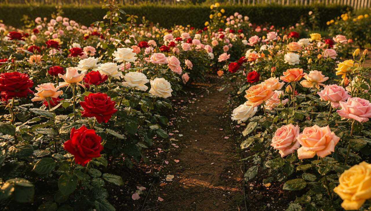 Choisir le bon emplacement pour vos rosiers