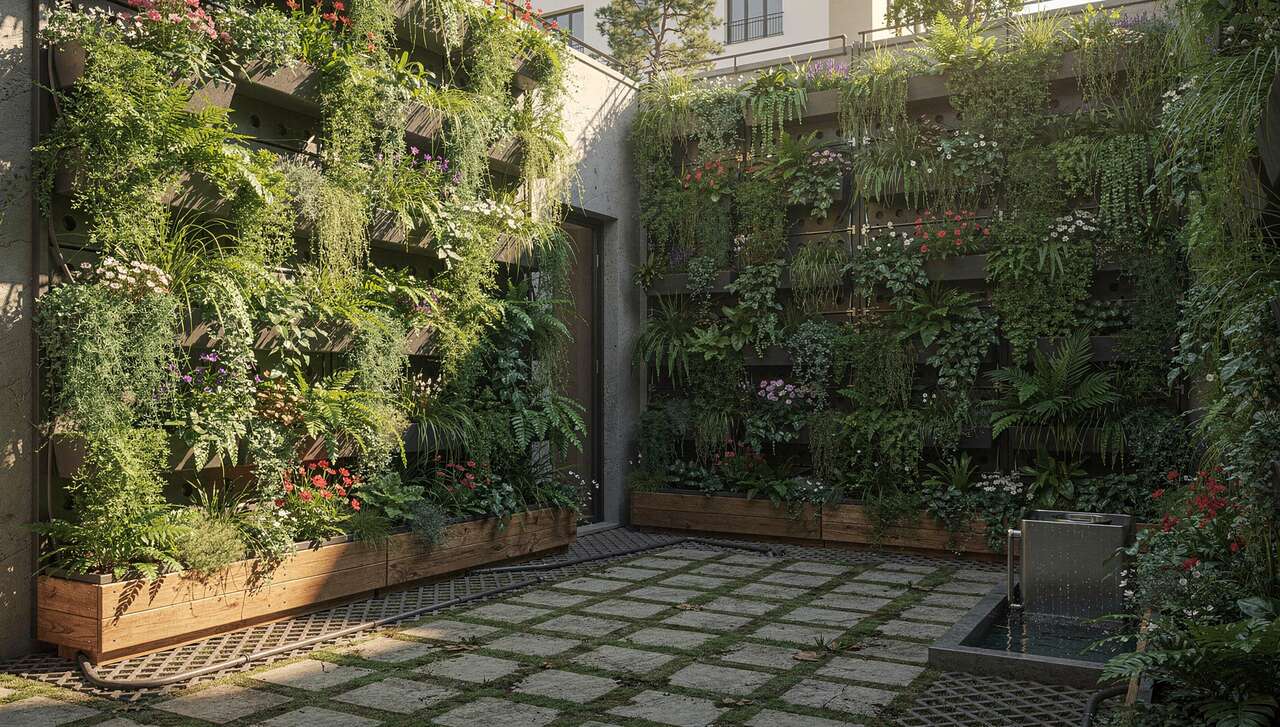 Aménagement vertical : espace et organisation pour votre potager urbain