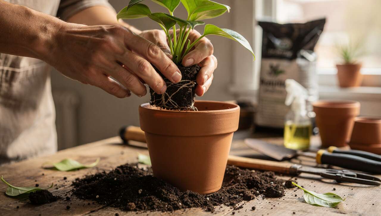 Les étapes de rempotage : de la préparation à la plantation