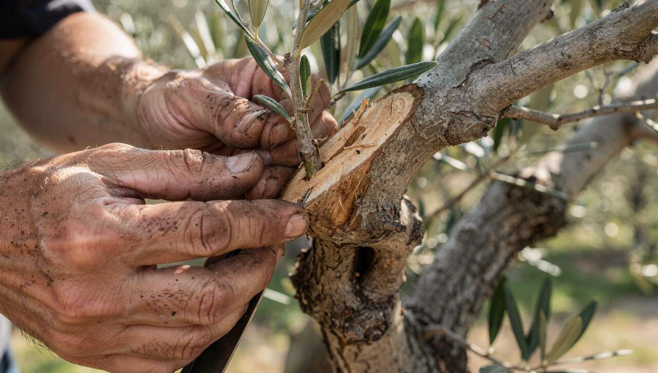 Importance du contact entre le cambium et l'écorce