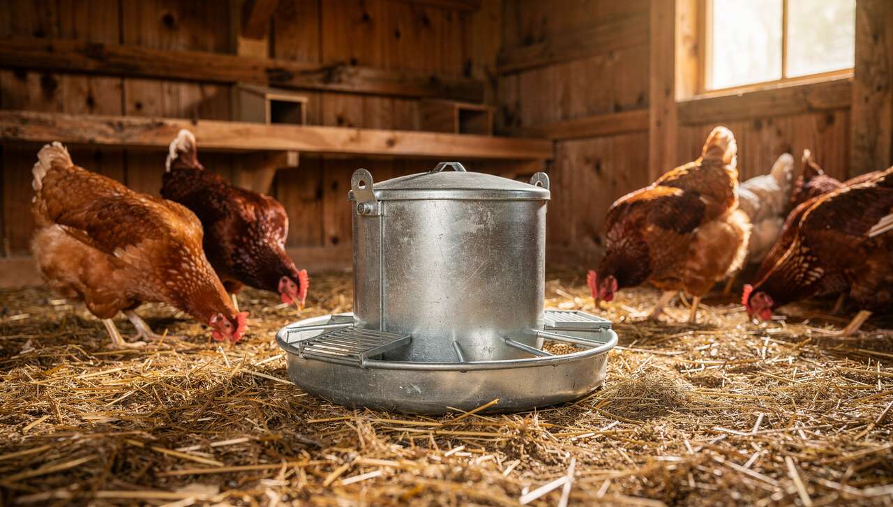 Utilisation de mangeoires résistantes aux nuisibles