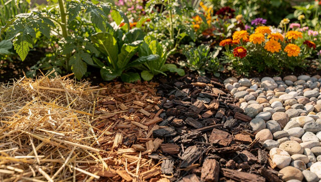 Les différents types de matériaux pour le paillage