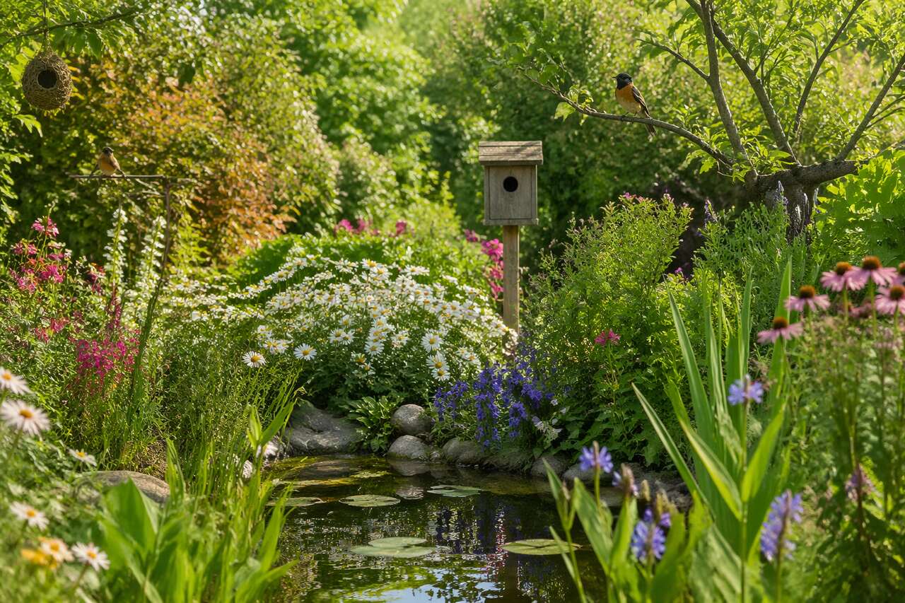 Favoriser la biodiversité pour un jardin équilibré