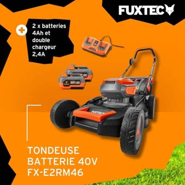 Découvrez notre test détaillé de la tondeuse électrique Fuxtec E2RM46 avec fonction mulching : performances, autonomie et avis utilisateur. 