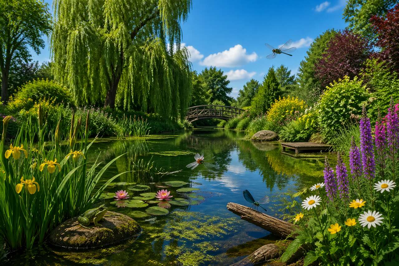 Créer une mare : un havre de biodiversité au jardin