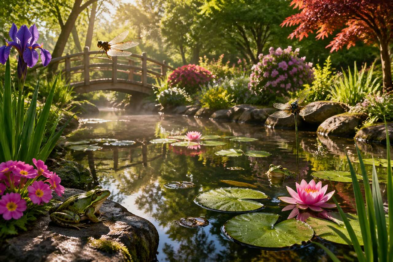 Pourquoi créer une mare dans son espace vert ?