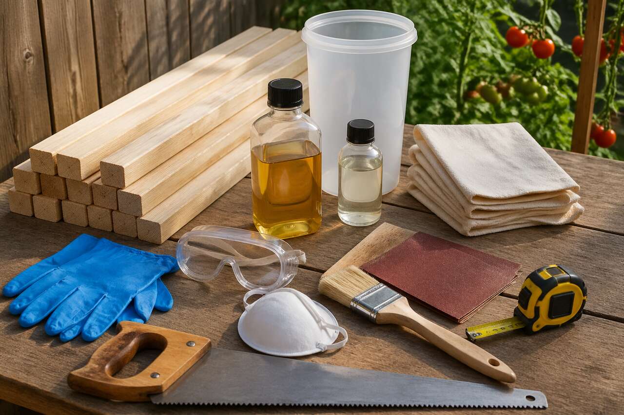 Tuteurs en bois anti-pourrissement pour tomates : l'astuce longue durée