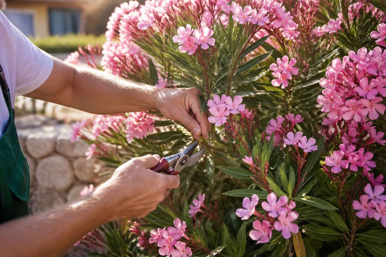 La taille du laurier-rose : quand et comment intervenir