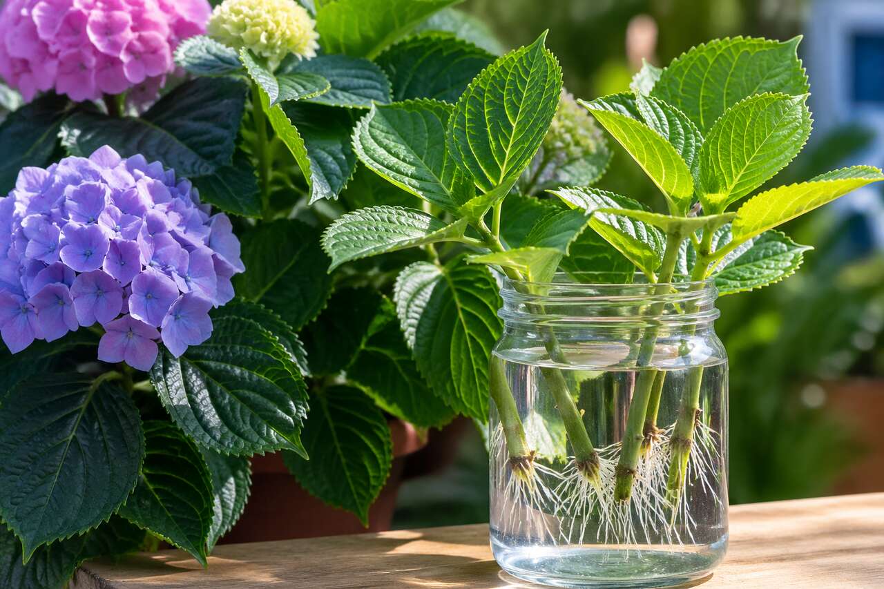 Réussir ses boutures d'hortensias