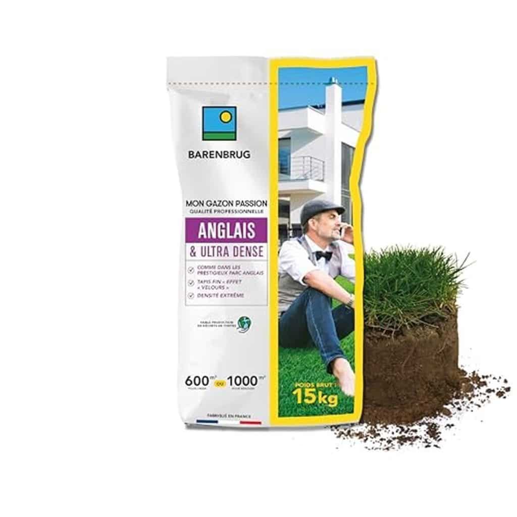 Test du gazon anglais ultra dense BARENBRUG : aspect prestigieux et faible tonte