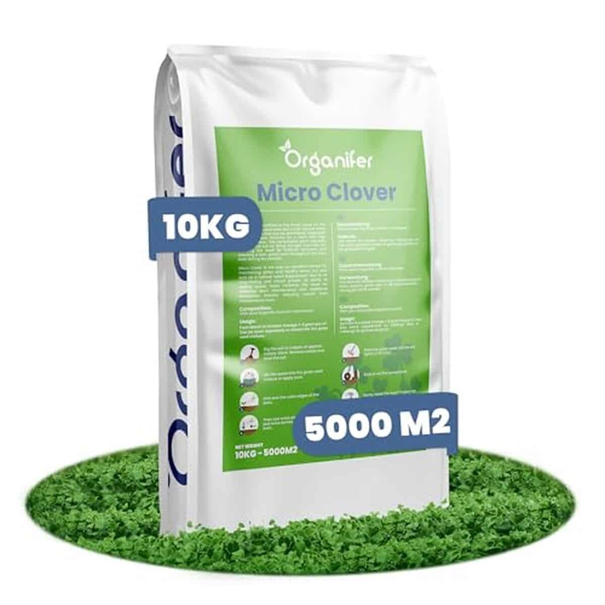 Test micro trèfle Organifer : pelouses denses et durables